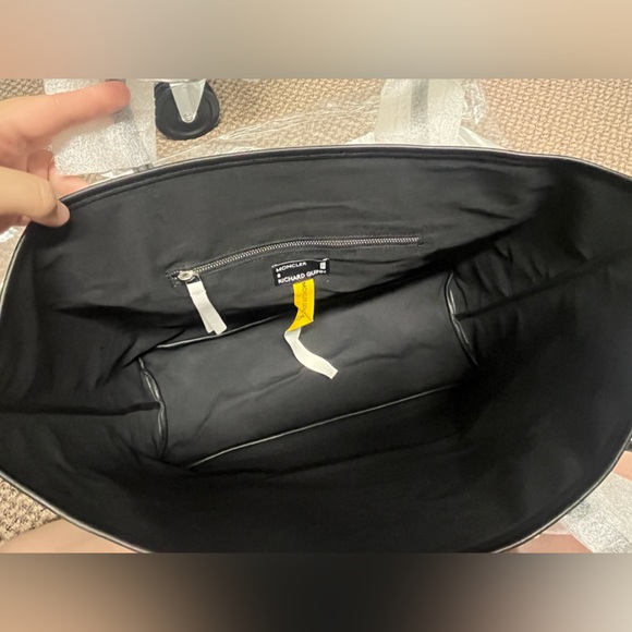 NWT MONCLER Richard Quinn Logo Print Tote - Picture 7 of 10